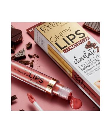 Eveline Cosmetics Oh! My Lips! Chocolate Lip Gloss - Buy Online on GoSupps.com