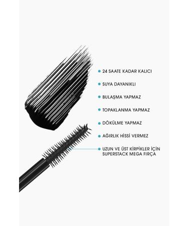 Mac WE GHTLESS M A CSTACK WATERPROOF BLACK STACK MASCARA 12 /ML. PSSN183 - Buy Online on GoSupps.com