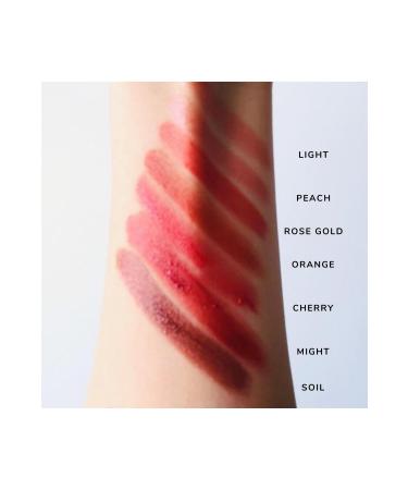 Mabinu Cosmetic Soil Lip Cheek Eye Vegan Cream Blush Lipstick Eyeshadow - Dark Brown - Buy Online on GoSupps.com