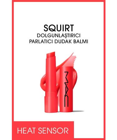 Mac BR GHT LIVELY PLUMP (HEART SENSOR) SQUIRT PLUMPING SH NE LIP BALM 2.3 G DMBA114