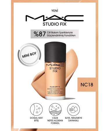 Mac Long-Lasting Mini Foundation Moisturizing Skin With Hyaluronic Acid Conten-Nc18 KEYON.28