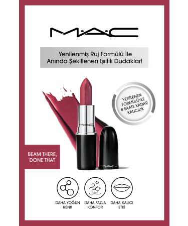 Mac Lustreglass Sheer-shine Lipstick -beam There Done That