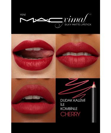 Mac M A CXIMAL Silky Matte Lipstick-Russian Red-Intense Color Moisturizing Lipstick 3.5 g - Buy Online on GoSupps.com