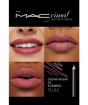 Mac M A CXIMAL Silky Matte Lipstick-Twig Twist-Intense Color Moisturizing Lipstick 3.5 g - Buy Online on GoSupps.com
