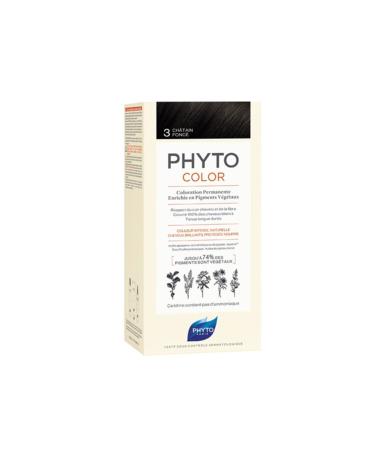 Phyto Color Herbal Hair Dye - 3 Dark Chestnut