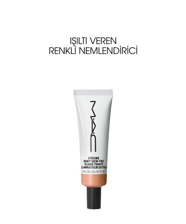 Mac Strobe Dewy Radiance-Giving Tinted Moisturizer with Hyaluronic Acid - Medium 3 -30ml DEMBA567