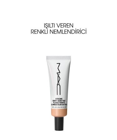 Mac STROBE DEWY TINTED MOISTURIZER WITH RADIANT SKIN LIGHTENING CONTENT-MEDIUM 1 -30 ML KEYON1816