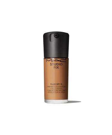 Mac STUDIO FIX FLUID SPF 15 - Easy-to-Apply Natural Matte Finish Foundation SPF15 / 30ml