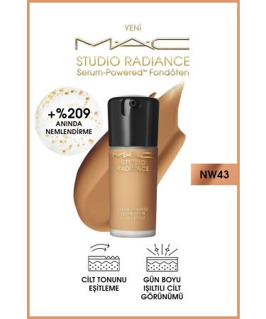 Mac Studio Radiance Serum-Powered Foundation-NW43-30ml-Foundation656936