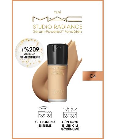 Mac Studio Radiance Serum-powered Luminous Finish Skincare Foundation - C4 - 30ml