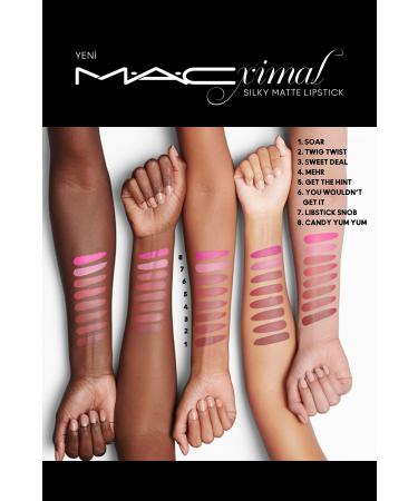 Mac XIMAL S LKY MATTE L PST CK MO STUR Z NG INTENSE COLOR L PST CK - SWEET DEAL KEYON784 - Buy Online on GoSupps.com