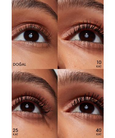 Macstack Waterproof Mascara Black For Long and Voluminous Lashes 12ml - Buy Online on GoSupps.com
