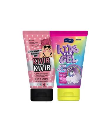 Hobby Kids Unicorn and Curly Hair Gel 150 Ml