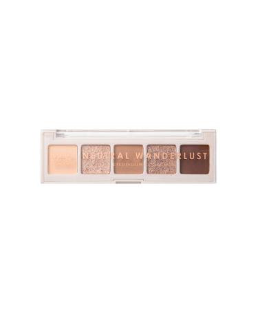 Make Up Academy 5-Piece Eyeshadow Palette Neutral Wanderlust