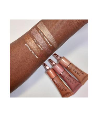 MAKEUP REVOLUTION Revolution Superdewy Liquid Highlighter Gold Champagne - Buy Online on GoSupps.com