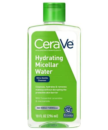 CeraVe Hydrating Micellar Water Make-Up Remover 296ML