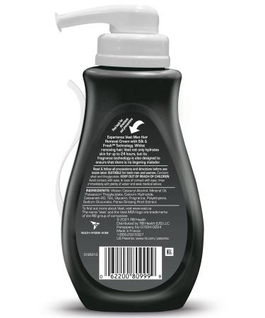Veet Men Sensitive Skin Hair Removal Cream 400ML - Buy Online on GoSupps.com