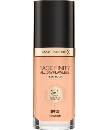 Max Factor Facefinity 3 in 1 Foundation No: 75 Golden
