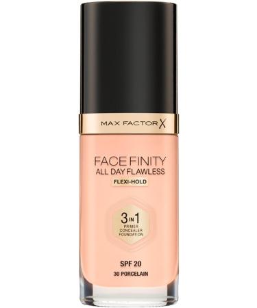 Max Factor Facefinity 3 in 1 Long-lasting Foundation 30 Porcelain