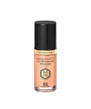 Max Factor Foundation Facefinity Foundation All Day Flawless 77 Soft Honey