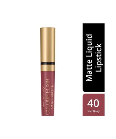 Max Factor Liquid Matte Lipstick Color Elixir Matte 040 Soft Berry - Buy Online on GoSupps.com