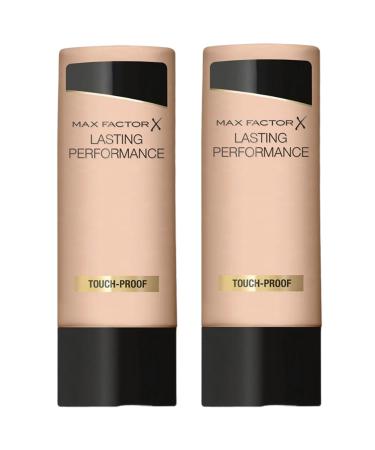 Max Factor Long-Lasting Liquid Foundation 2 Pieces 100 Number - Lasting Performance Foundation 100 Ivory Beige