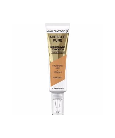Max Factor Foundation Miracle Pure Foundation Warm Golden