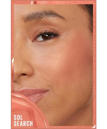Maybelline New York Sunkisser Shimmering Liquid Blush- 03 Sol Search & 08 Shades On- Peach Tone Blush Set - Buy Online on GoSupps.com