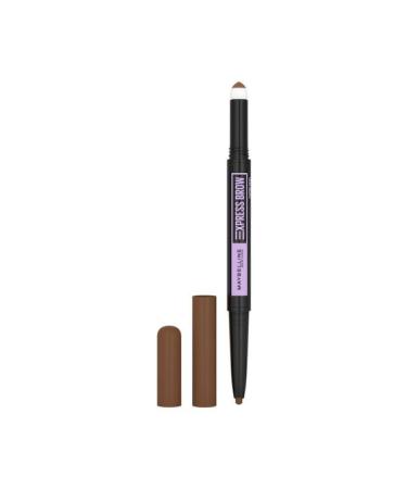 Maybelline New York Express Brow Satin Duo Double-Sided Eyebrow Pencil - 02 Medium Tone