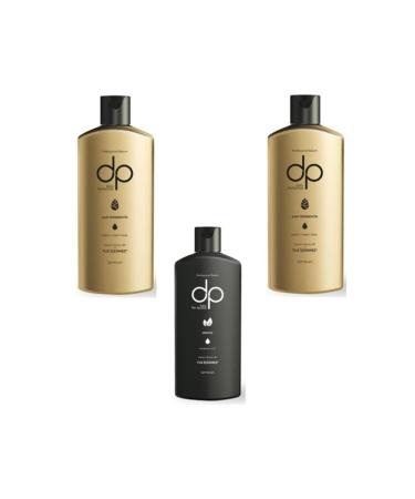 DP Salt-Free Shampoo 2x250 Ml Pine Turpentine + Salt-Free Shampoo 250 Ml Menthol Refreshing Effect