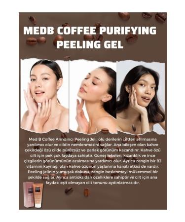 Med:b Coffee Extract Anti-Stain and Anti-Pore Purifying Korean Peeling Gel 180ml - Buy Online on GoSupps.com
