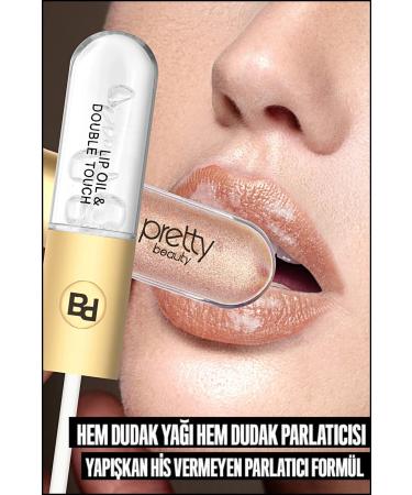 Miniso Double-Sided Gloss Lipstick & Lip Oil 408B-01