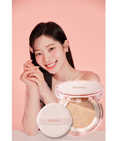 Missha 24 Hour Moisturizing Cushion A'PIEU Waterlock Cushion (21N) SPF50+/PA++++ - Buy Online on GoSupps.com