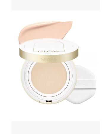 Missha Anti-Aging Glass Skin Cushion SPF 37+++ Glow Cushion Light (No.21P Fair)