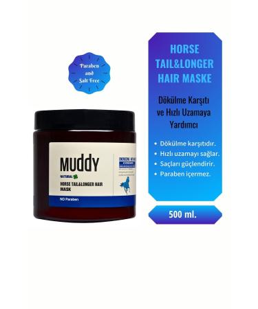 Muddy Anti-Hair Loss Horse Tail & Longer Hair Fast Growth Helping Horse Tail Mask 500 Ml