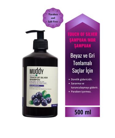 Muddy Dore Eliminator Touch Of Silver Shampoo 500 ml 8697426731247