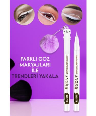 MUJGAN Pompom White Pencil Eyeliner - Buy Online on GoSupps.com