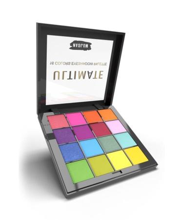 MUJGAN Ultimate 16-Pack Eyeshadow Palette Summer Colors No 02
