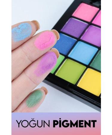 MUJGAN Ultimate 16-Pack Eyeshadow Palette Summer Colors No 02 - Buy Online on GoSupps.com