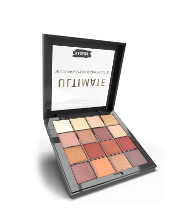 MUJGAN Ultimate 16-Purple Eyeshadow Palette Autumn Colors No 01 788781241412000