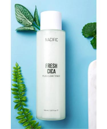 Nacific Fresh Cica Plus Clear Toner 150ml - Purifying Soothing Toner - Buy Online on GoSupps.com