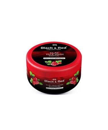 Black Red Forest Fruit Clay Face Mask 400gr