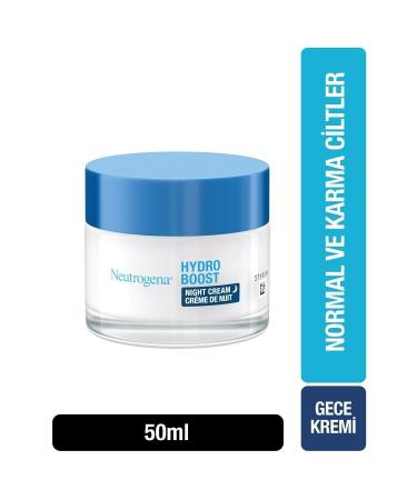 Neutrogena Hydro Boost Facial Moisturizing Night Cream 50 Ml X2
