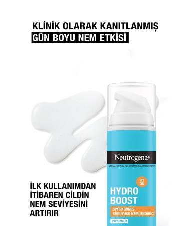 Neutrogena Hydro Boost SPF50 Sunscreen Moisturizer - Buy Online on GoSupps.com