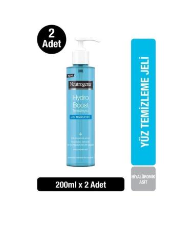 Neutrogena Hydro Boost Water Gel Cleanser 200 ml X 2 Pieces