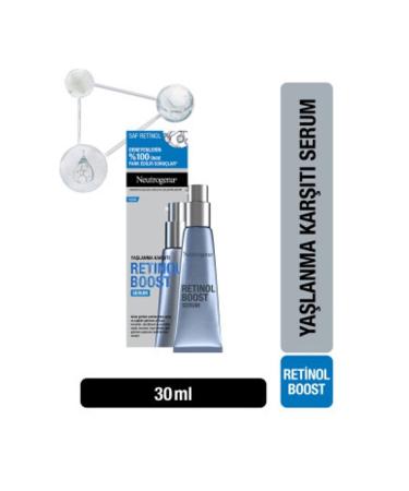 Neutrogena RETINOL BOOST SERUM WRINKLE REMOVER SKIN BRIGHTENING CREAM 30ML CHARMS1660