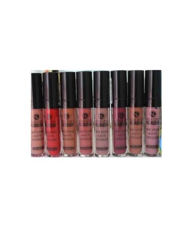 New Line Milano 8 Pieces New Line Milano Matte Lipcolor Lipstick