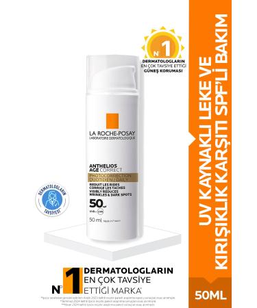 La Roche Posay Anthelios Age Correct SPF50+ Anti-UV Blemishes and Wrinkles-50ml