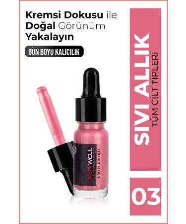 New Well Liquid Blush (pearlescent) No03