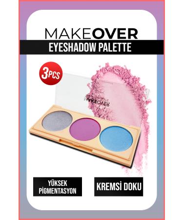 New Well Makeover Eyeshadow Palette 3pcs No07